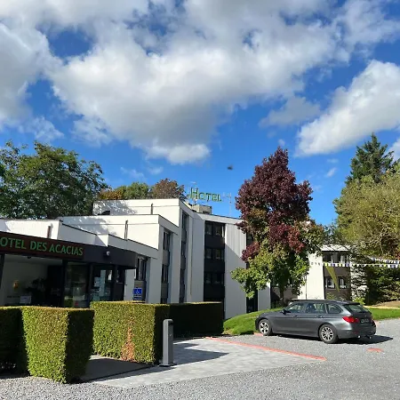 Hotell Logis Restaurant Des Acacias Lille En Ferrain