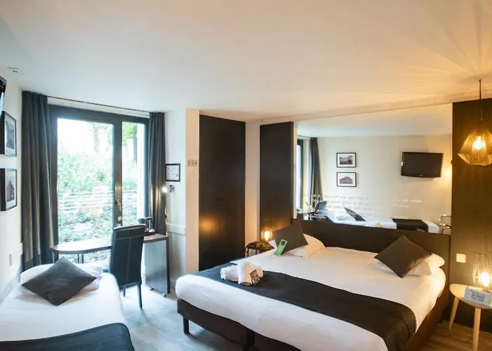 酒店 Logis Des Acacias Lille En Ferrain, Restaurant L'acacias Gourmand